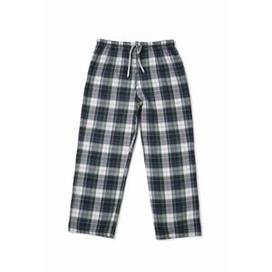 Disney Store Plaid Pajama Pants Green Blue Cotton Lounge Sleep Size XL